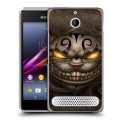 Дизайнерский силиконовый чехол для Sony Xperia E1 Alice Madness Returns