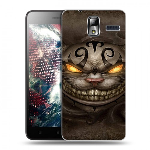 Дизайнерский силиконовый чехол для Lenovo S580 Ideaphone Alice Madness Returns