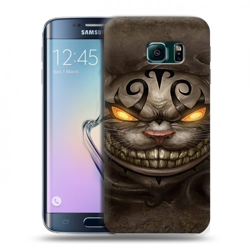 Дизайнерский пластиковый чехол для Samsung Galaxy S6 Edge Alice Madness Returns