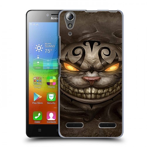 Дизайнерский пластиковый чехол для Lenovo A6000 Alice Madness Returns