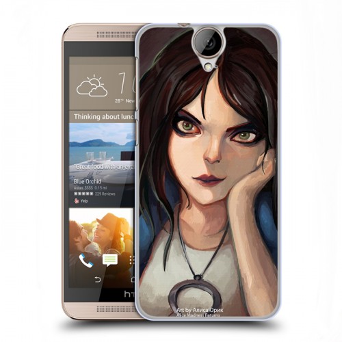 Дизайнерский пластиковый чехол для HTC One E9+ Alice Madness Returns