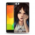 Дизайнерский пластиковый чехол для Xiaomi Mi4i Alice Madness Returns