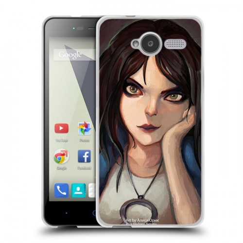 Дизайнерский пластиковый чехол для ZTE Blade L3 Alice Madness Returns