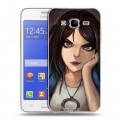 Дизайнерский силиконовый чехол для Samsung Galaxy J7 Alice Madness Returns