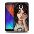 Дизайнерский пластиковый чехол для Meizu MX5 Alice Madness Returns