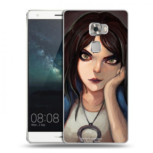 Дизайнерский пластиковый чехол для Huawei Mate S Alice Madness Returns