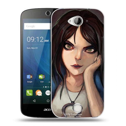 Дизайнерский силиконовый чехол для Acer Liquid Z530 Alice Madness Returns