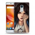 Дизайнерский пластиковый чехол для ZTE Blade X9 Alice Madness Returns