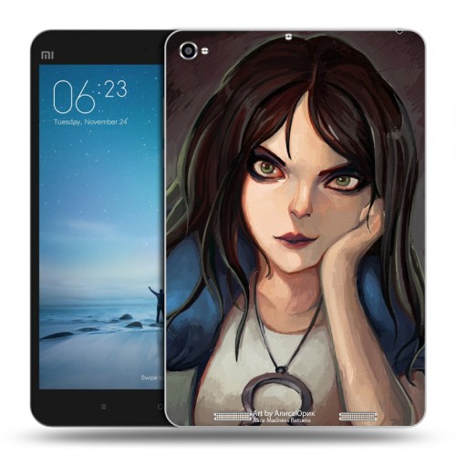 Дизайнерский силиконовый чехол для Xiaomi Mi Pad 2 Alice Madness Returns