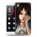 Дизайнерский пластиковый чехол для OnePlus X Alice Madness Returns