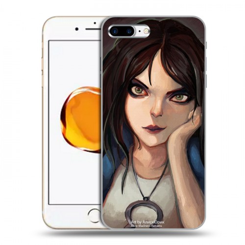 Дизайнерский пластиковый чехол для Iphone 7 Plus / 8 Plus Alice Madness Returns