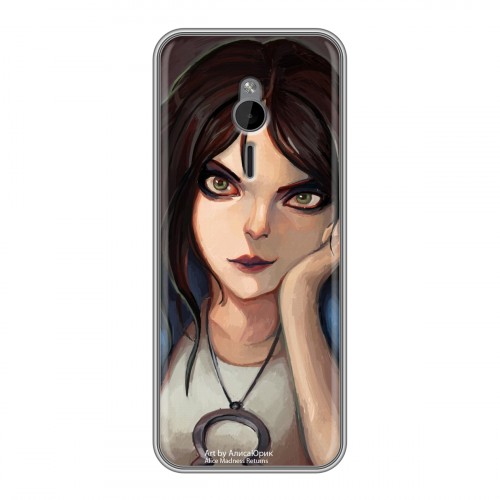 Дизайнерский силиконовый чехол для Nokia 230 Alice Madness Returns