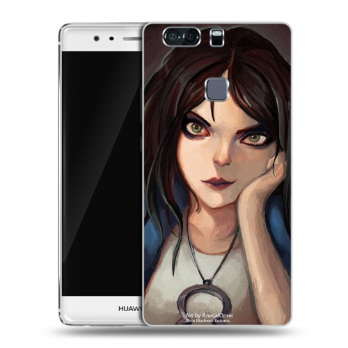 Дизайнерский пластиковый чехол для Huawei P9 Plus Alice Madness Returns