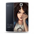 Дизайнерский силиконовый чехол для Homtom HT7 Alice Madness Returns