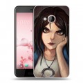 Дизайнерский силиконовый чехол для HTC U Play Alice Madness Returns