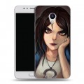 Дизайнерский силиконовый чехол для Meizu M5s Alice Madness Returns