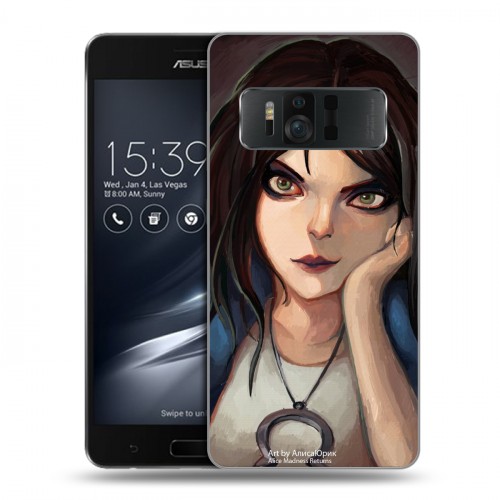 Дизайнерский силиконовый чехол для ASUS ZenFone AR Alice Madness Returns