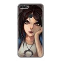 Дизайнерский силиконовый чехол для Huawei P Smart Alice Madness Returns