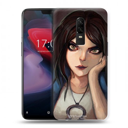 Дизайнерский пластиковый чехол для OnePlus 6 Alice Madness Returns