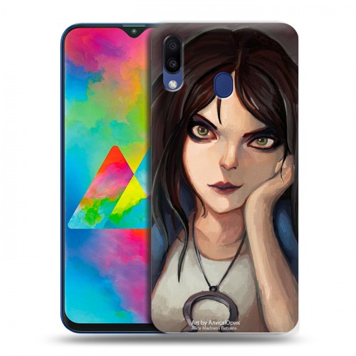 Дизайнерский пластиковый чехол для Samsung Galaxy M20 Alice Madness Returns