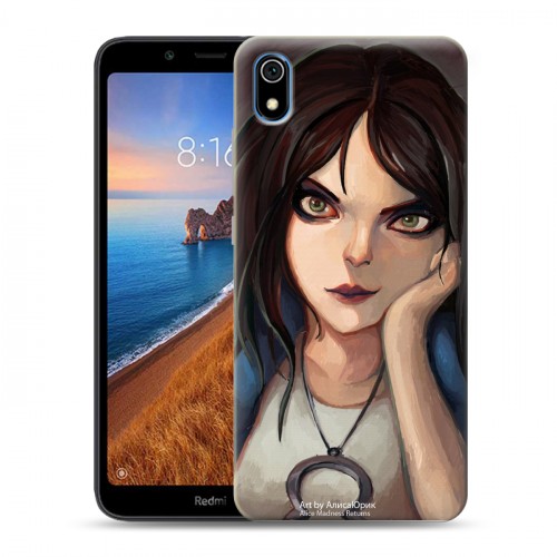 Дизайнерский силиконовый чехол для Xiaomi RedMi 7A Alice Madness Returns