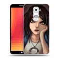 Дизайнерский пластиковый чехол для LG Optimus G2 Alice Madness Returns