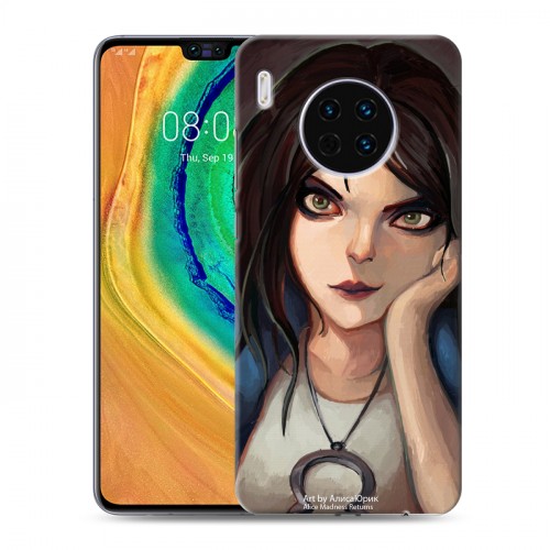 Дизайнерский пластиковый чехол для Huawei Mate 30 Alice Madness Returns