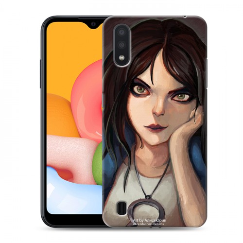 Дизайнерский силиконовый чехол для Samsung Galaxy M01 Alice Madness Returns