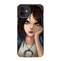 Дизайнерский силиконовый чехол для Iphone 12 Alice Madness Returns