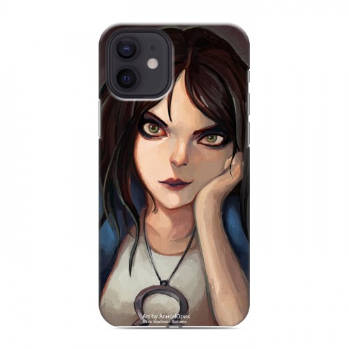 Дизайнерский силиконовый чехол для Iphone 12 Alice Madness Returns