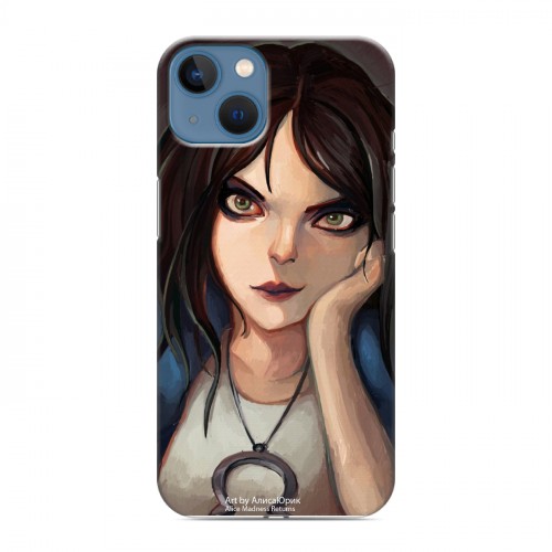 Дизайнерский силиконовый чехол для Iphone 13 Alice Madness Returns