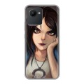 Дизайнерский силиконовый чехол для Realme C30 Alice Madness Returns