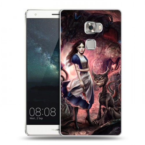 Дизайнерский пластиковый чехол для Huawei Mate S Alice Madness Returns