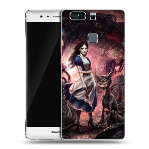 Дизайнерский пластиковый чехол для Huawei P9 Plus Alice Madness Returns