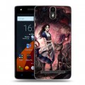 Дизайнерский силиконовый чехол для Wileyfox Storm Alice Madness Returns