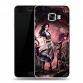 Дизайнерский пластиковый чехол для Samsung Galaxy C5 Alice Madness Returns