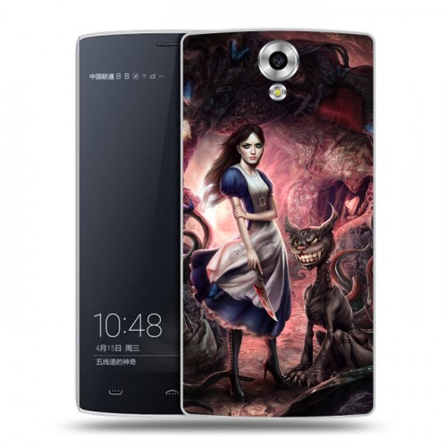 Дизайнерский силиконовый чехол для Homtom HT7 Alice Madness Returns