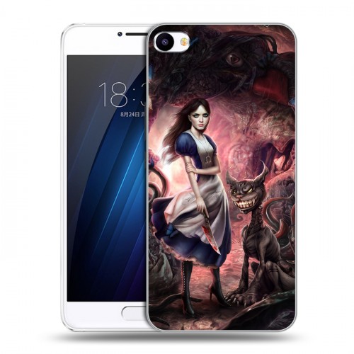 Дизайнерский пластиковый чехол для Meizu U20 Alice Madness Returns