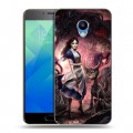 Дизайнерский пластиковый чехол для Meizu M5 Alice Madness Returns