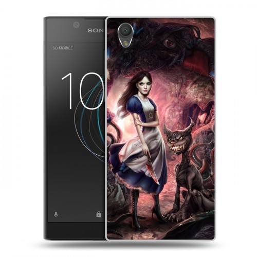 Дизайнерский пластиковый чехол для Sony Xperia L1 Alice Madness Returns