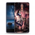 Дизайнерский пластиковый чехол для Nokia 8 Alice Madness Returns