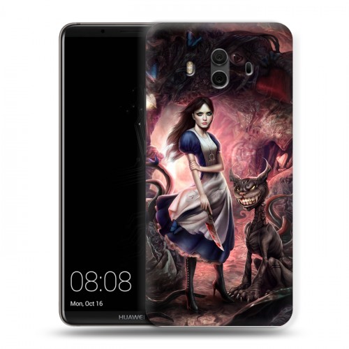 Дизайнерский пластиковый чехол для Huawei Mate 10 Alice Madness Returns