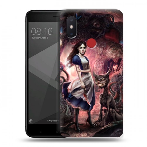 Дизайнерский пластиковый чехол для Xiaomi Mi8 SE Alice Madness Returns