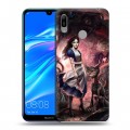 Дизайнерский пластиковый чехол для Huawei Y6 (2019) Alice Madness Returns