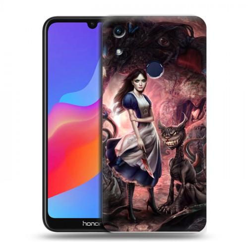 Дизайнерский пластиковый чехол для Huawei Honor 8A Alice Madness Returns