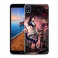 Дизайнерский силиконовый чехол для Xiaomi RedMi 7A Alice Madness Returns