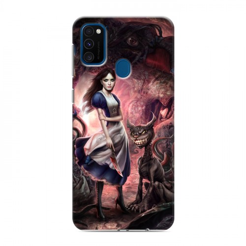 Дизайнерский силиконовый чехол для Samsung Galaxy M30s Alice Madness Returns