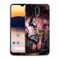 Дизайнерский пластиковый чехол для Nokia 2.3 Alice Madness Returns