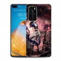 Дизайнерский силиконовый с усиленными углами чехол для Huawei P40 Alice Madness Returns