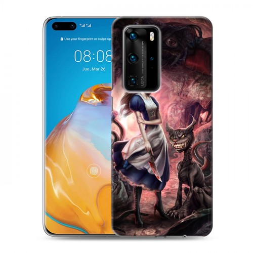 Дизайнерский пластиковый чехол для Huawei P40 Pro Alice Madness Returns